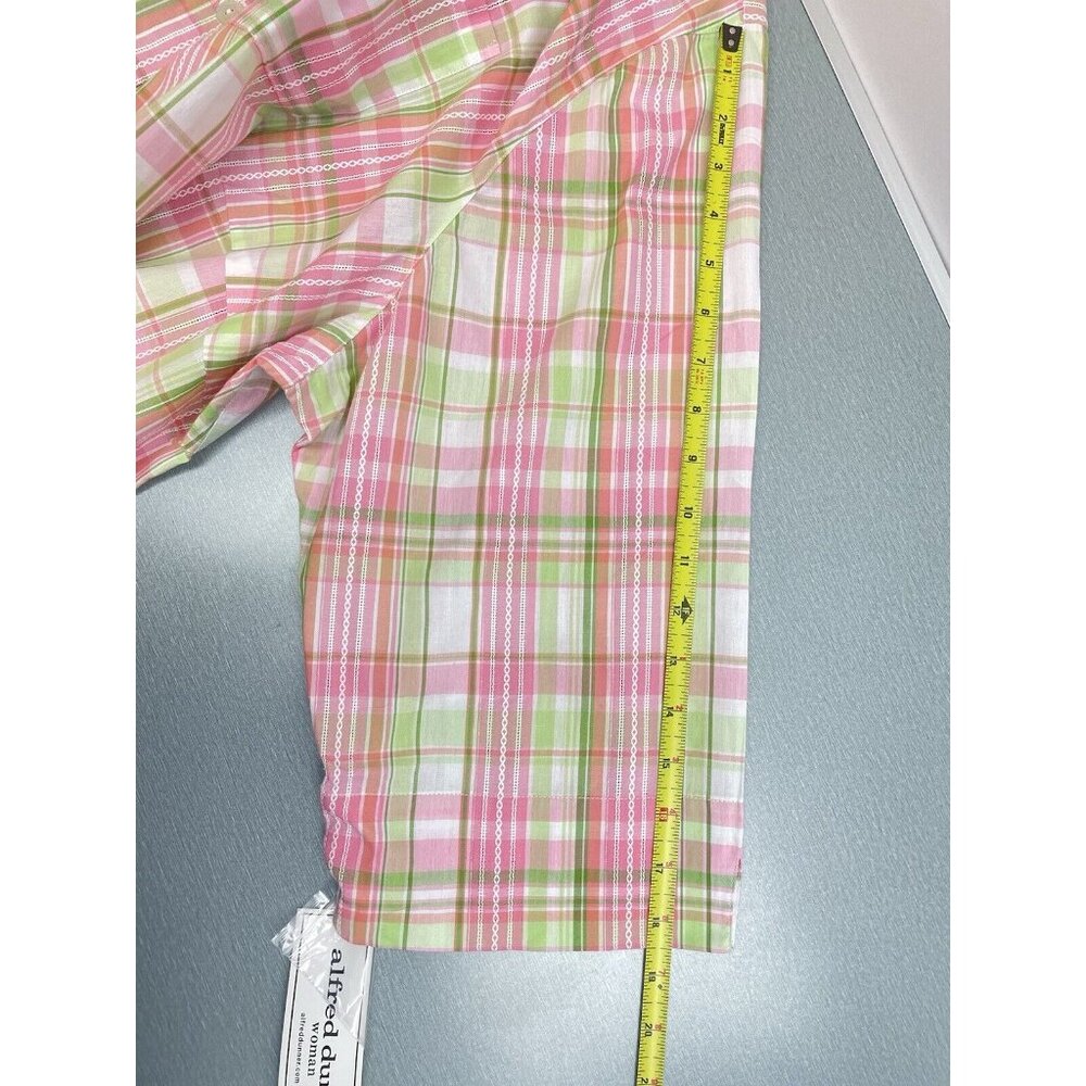 ALFRED DUNNER MIAMI BEACH WOMEN'S 3/4 Sleeve Fit Button-Down Shirt 3X - Picture 9 of 16